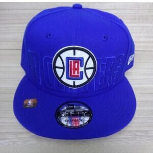 NBA LA Clippers New Era Royal Official Team Color 9FIFTY Snapback‎ Hat Adult